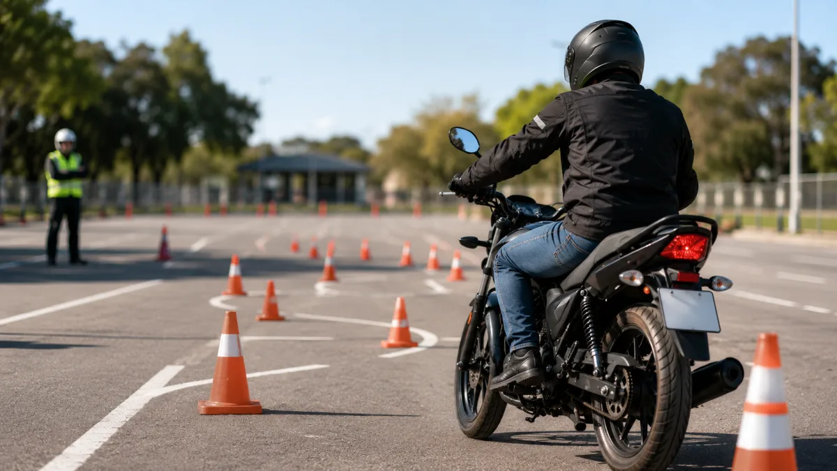 Cambia el examen para sacar el carnet de moto en Santa Fe: habrá pruebas más difíciles y obligatorias